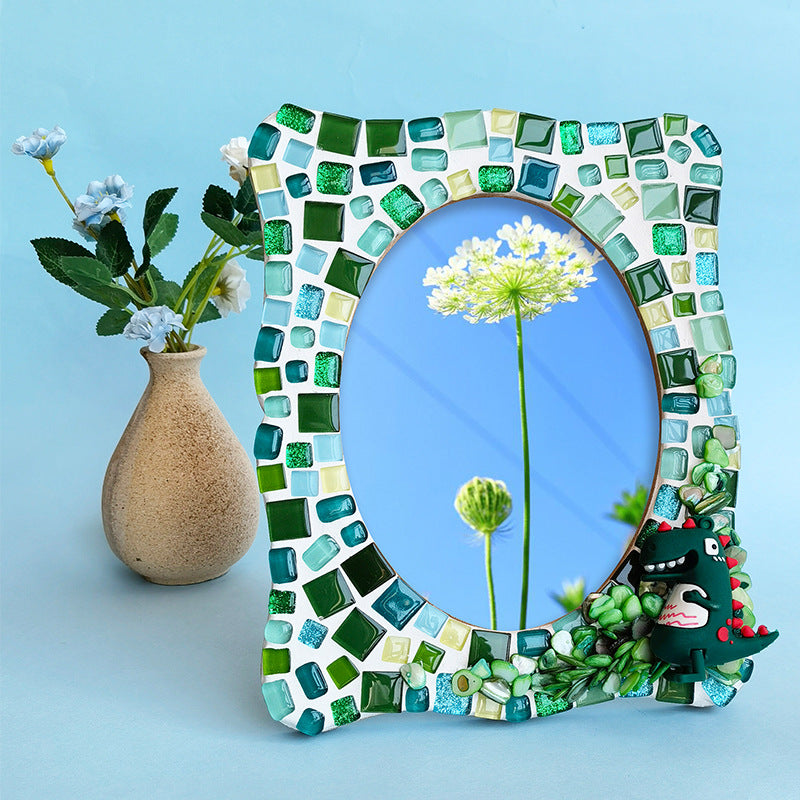 DIY Mosaic Photo Frame Craft Material Kit
