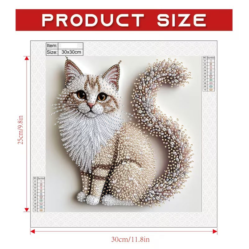 DIY 5D Diamond Painting Acrylic Pendant Craft Kit