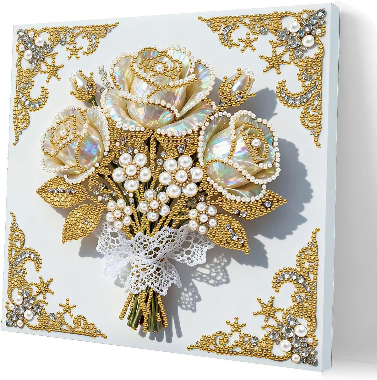 DIY 5D Diamond Painting Acrylic Pendant Craft Kit