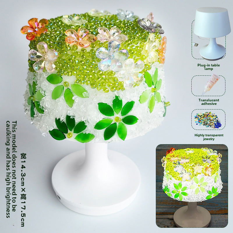 DIY Mosaic Table Lamp Craft Material Kit