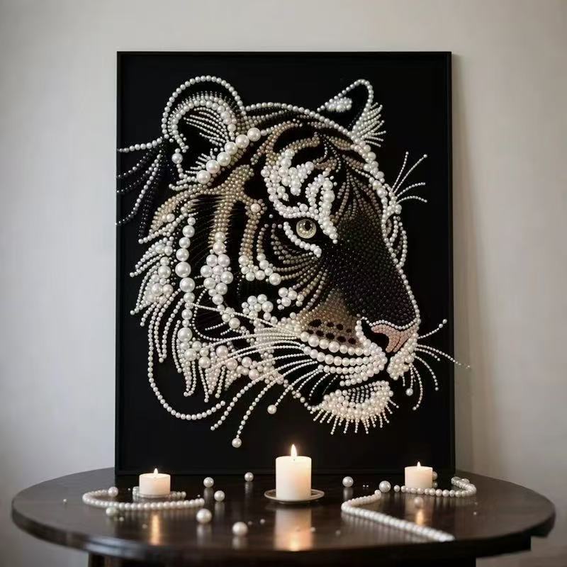 DIY Pearl Diamond Painting Acrylic Ornament Craft Kit