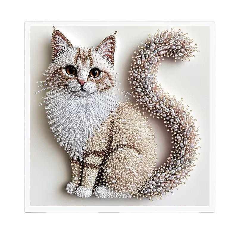 DIY 5D Diamond Painting Acrylic Pendant Craft Kit