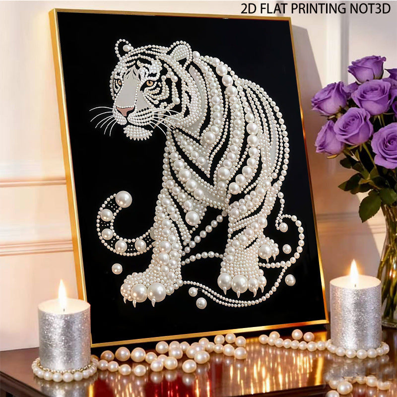 DIY Pearl Diamond Painting Acrylic Ornament Craft Kit