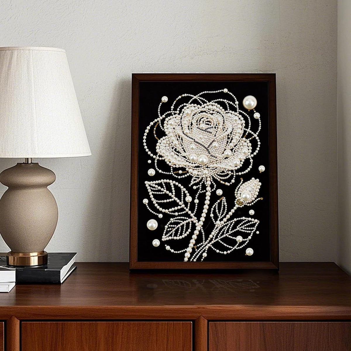 DIY Pearl Diamond Painting Acrylic Ornament Craft Kit