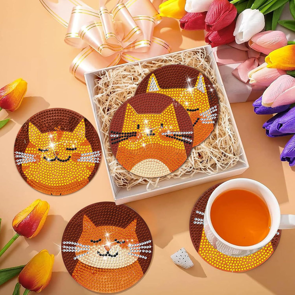 DIY Wooden Diamond Painting Craft Kit