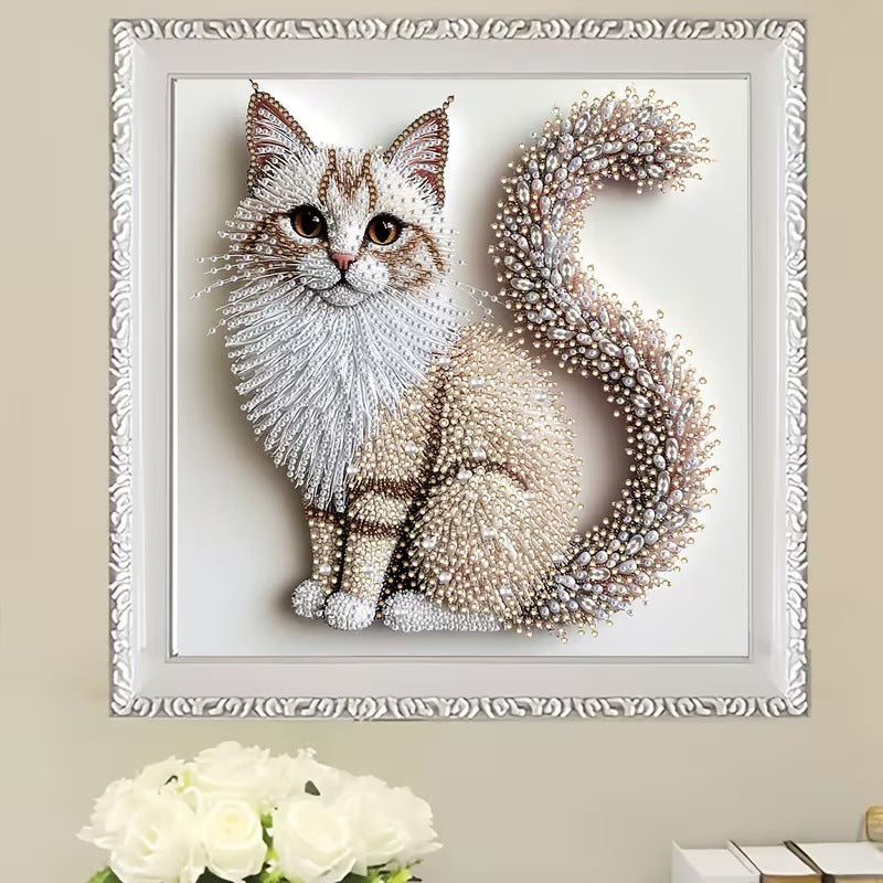 DIY 5D Diamond Painting Acrylic Pendant Craft Kit