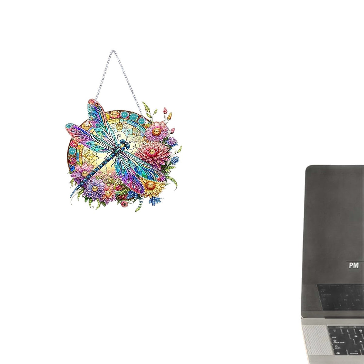 DIY Diamond Painting Acrylic Pendant Craft Kit