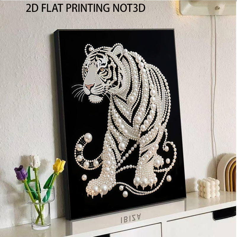 DIY Pearl Diamond Painting Acrylic Ornament Craft Kit