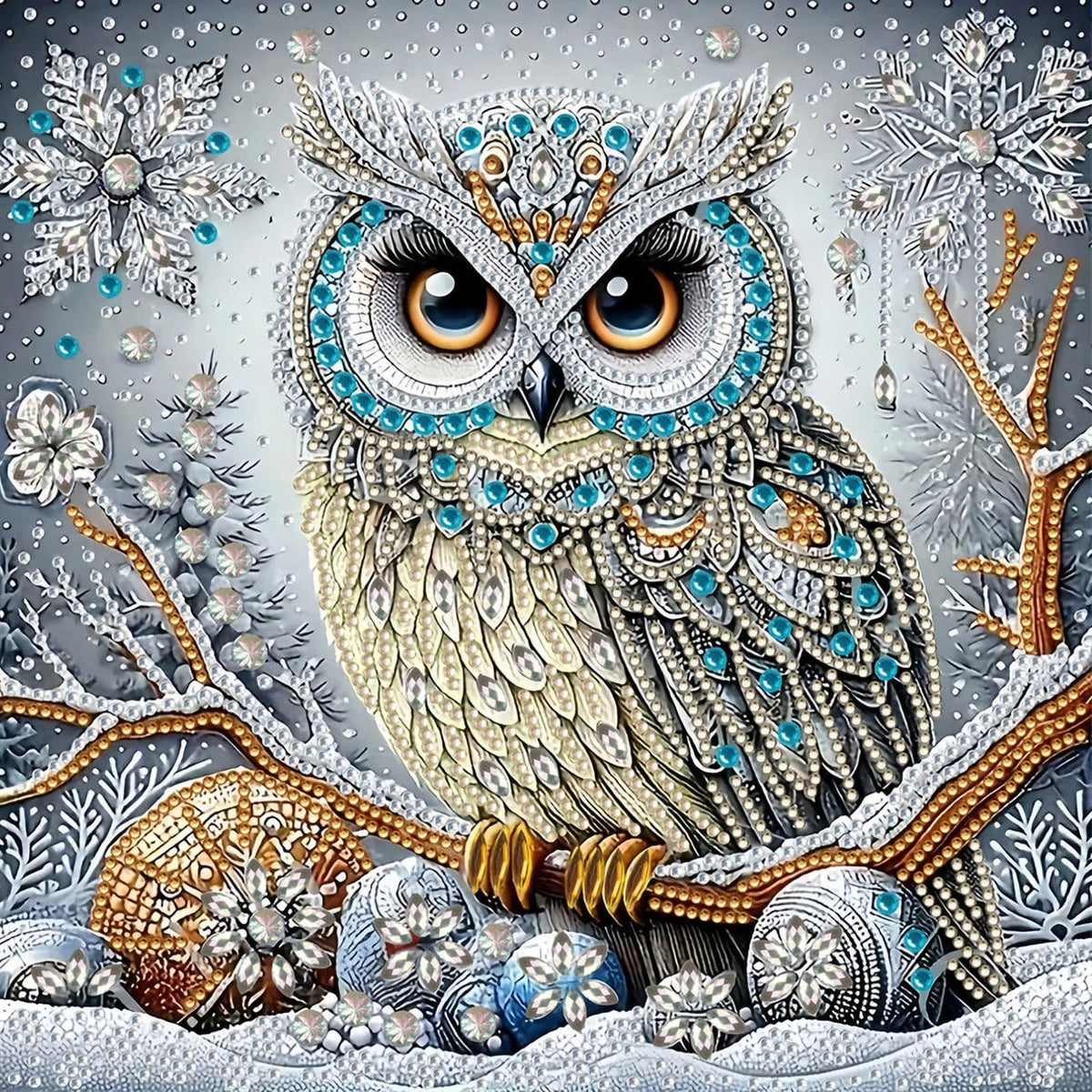 DIY 5D Diamond Painting Acrylic Pendant Craft Kit