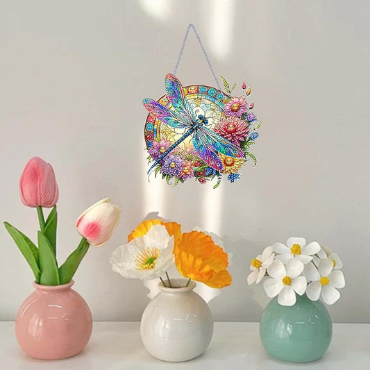 DIY Diamond Painting Acrylic Pendant Craft Kit