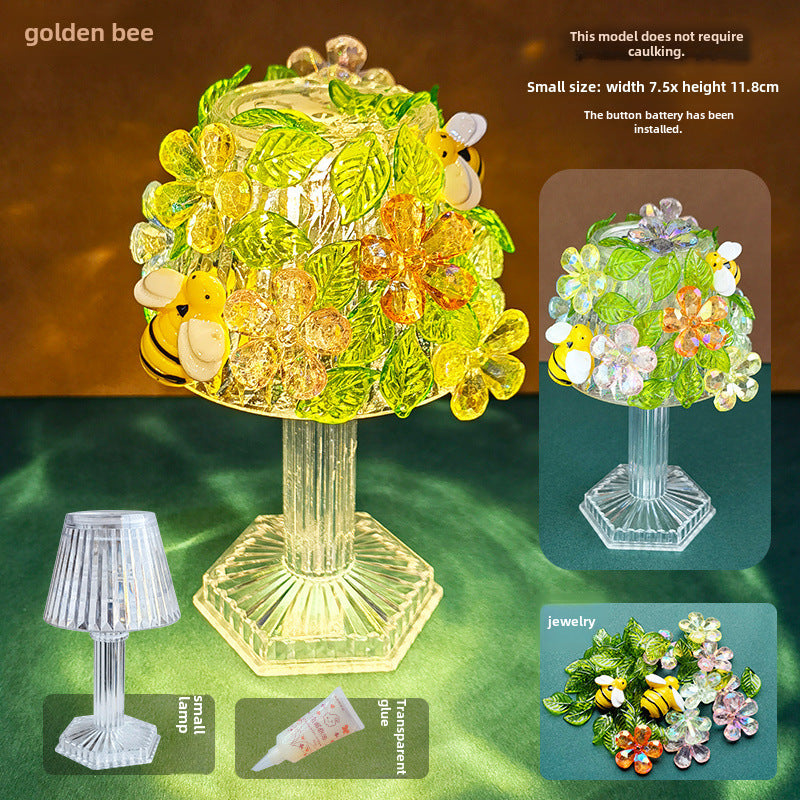 DIY Mosaic Table Lamp Craft Material Kit