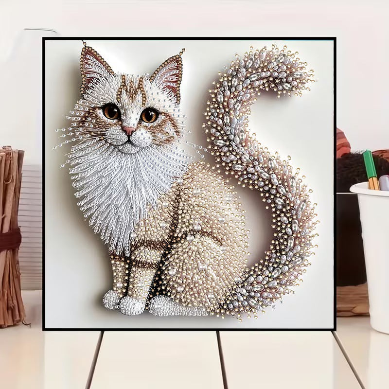 DIY 5D Diamond Painting Acrylic Pendant Craft Kit